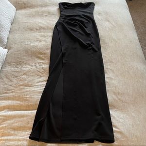 Lulus black maxi dress